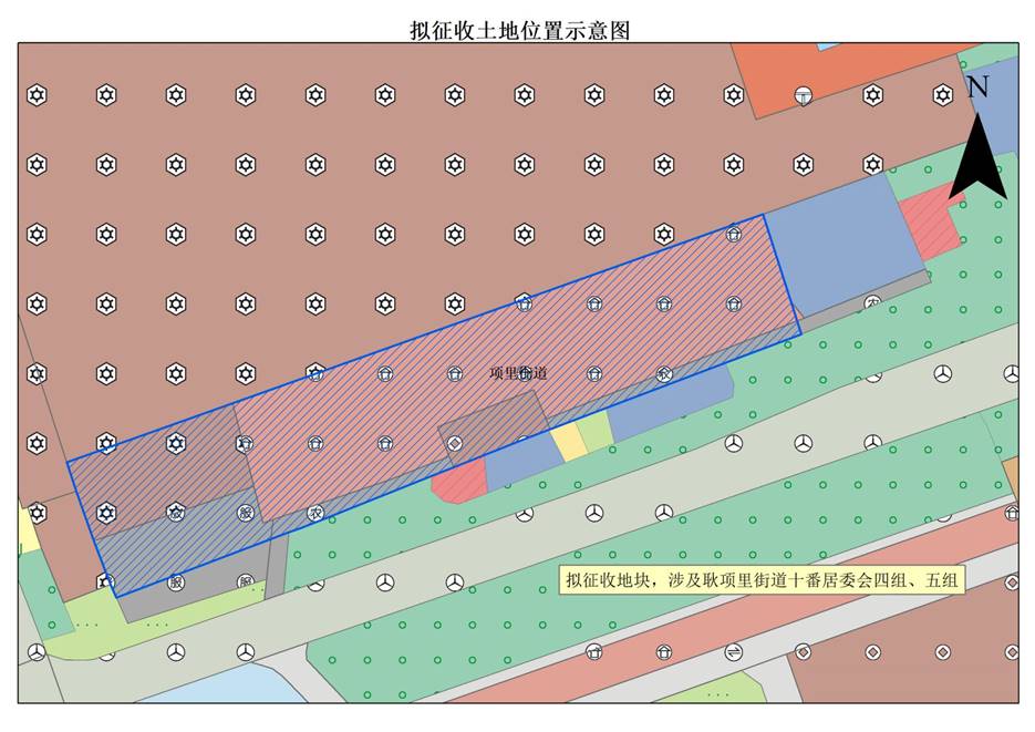 项里大车调配中心示意图