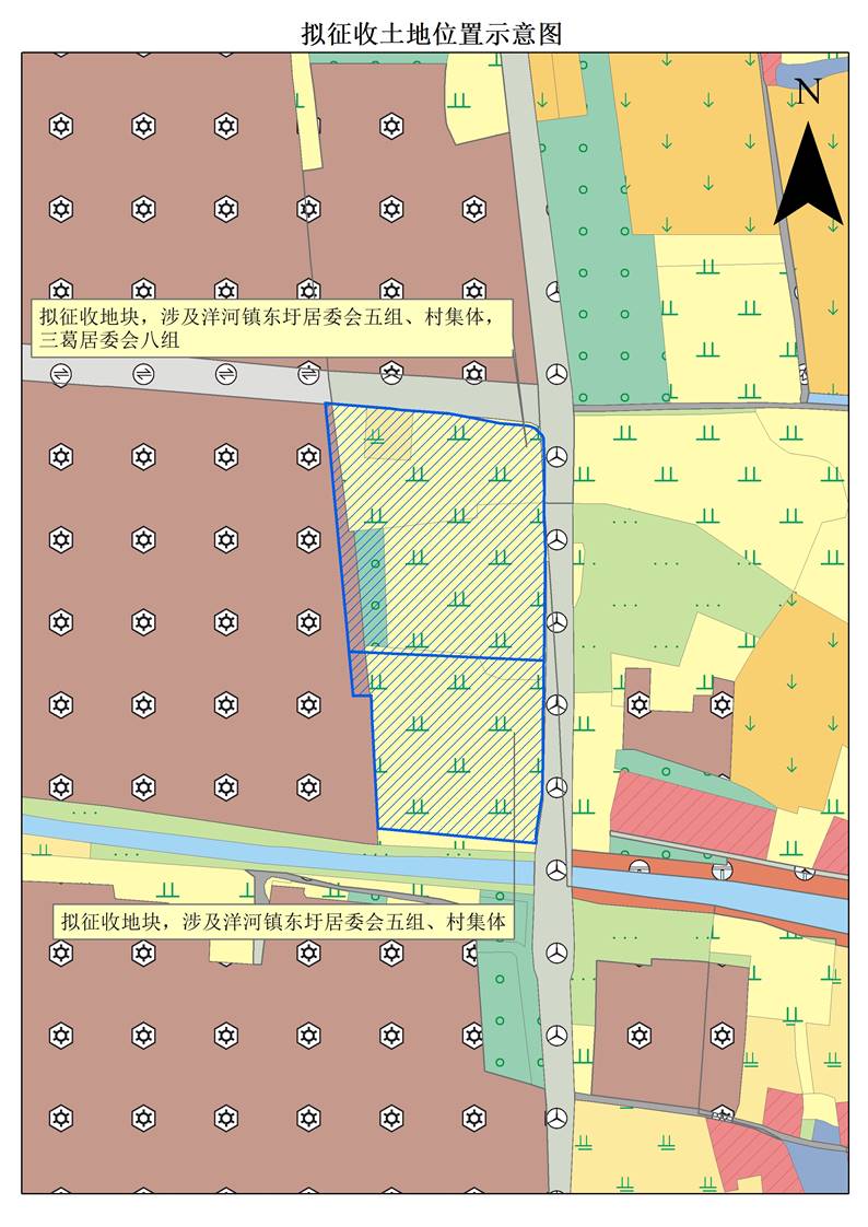 地块位置示意图-污水处理厂三期