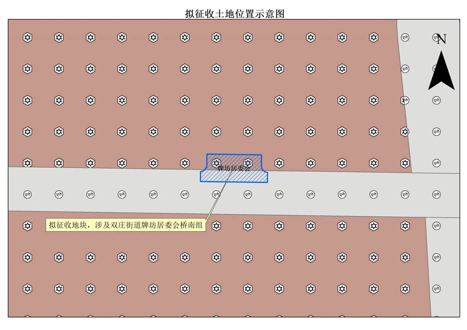 日立出入口拟征地位置示意图
