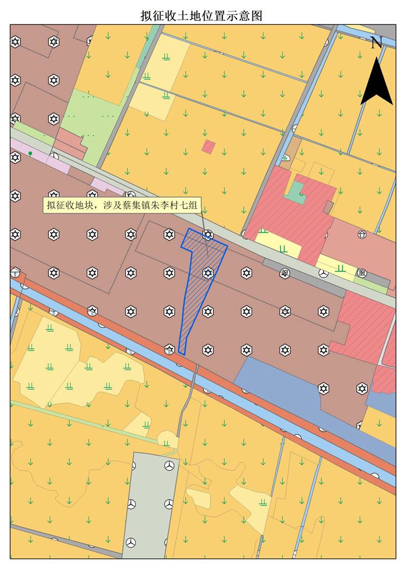 蔡集保障性安居工程示意图
